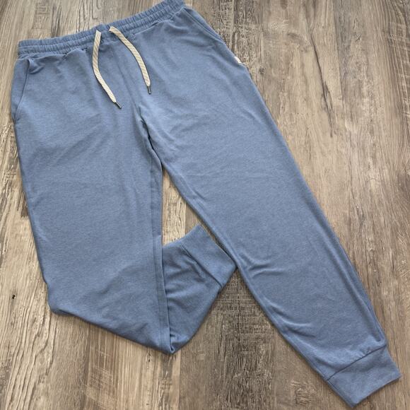 Vuori Pants - Vuori Performance Joggers Azure Heather Blue VW303 Womens Size Small